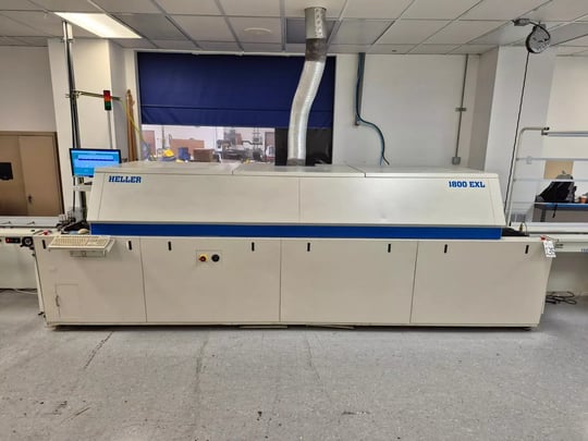 2000 HELLER 1800EXL SMT REFLOW OVEN - 8-ZONE HEATING, 480V 3-PHASE