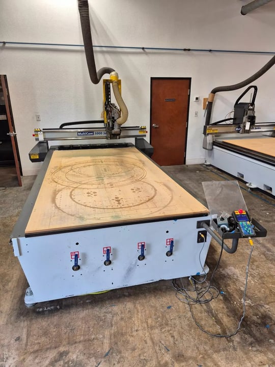 2014 MULTICAM 3000 SERIES 3-204-R CNC ROUTER - 5 X 10 TABLE, 208V 3PH
