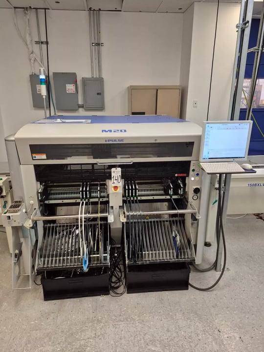 2016 YAMAHA I-PULSE M20 MODULAR PICK AND PLACE MACHINE - HIGH-SPEED SMT MOUNTER