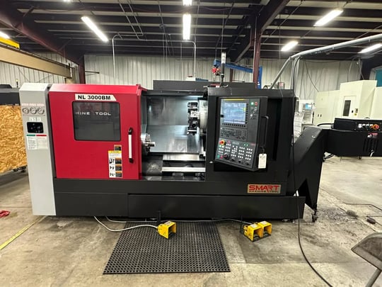 2023 SMART NL3000BM CNC LATHE - 12 CHUCK,PROGRAMMABLE TAILSTOCK,BOX WAYS,CHIP CONVEYOR