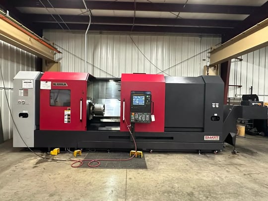 2023 SMART NL6000LM CNC LATHE - 24 CHUCK,TAILSTOCK, HYDRAULIC STEADY REST,BOX WAYS,CHIP CONVEYOR