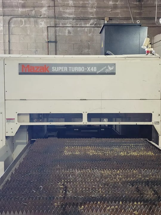 Lot 1050 2008 MAZAK SUPER TURBO- X48 CHAMPION CO LASER
