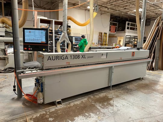 Lot 120 2022 HOLZ-HER AURIGA 1308 XL POWER EDGEBANDER, GLU JET SYSTEM, CNC CONTROL