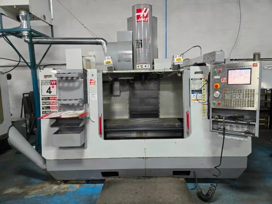 Lot 150 2004 HAAS VF-4SS VERTICAL MACHINING CENTER W 4TH AXIS DRIVE & WIRING, 12K RPM SPINDLE