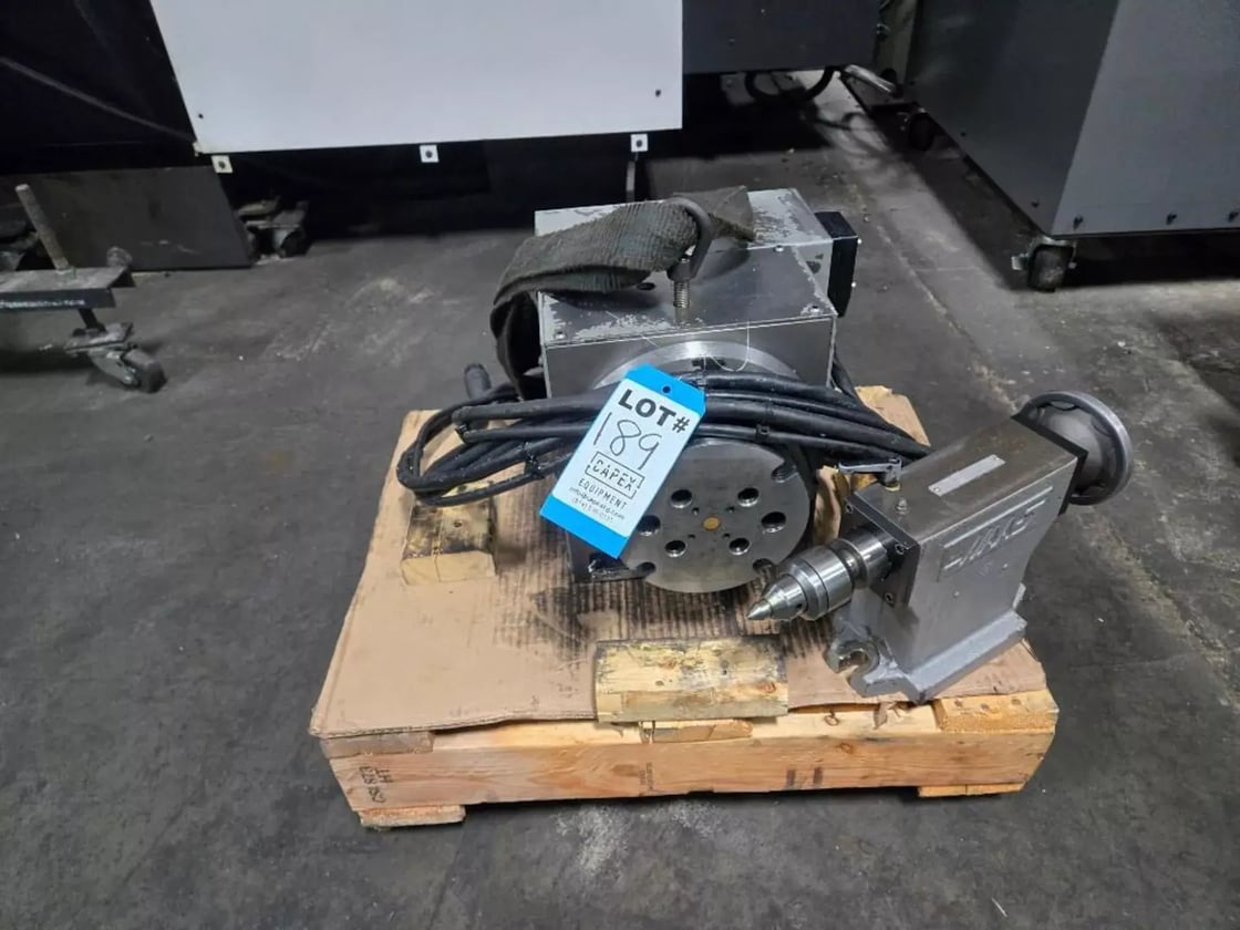 Lot 189 HAAS 4TH AXIS ROTARY INDEXER W TAILSTOCK