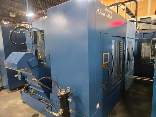 Lot 190 2009 MATSUURA H.PLUS-405 EXTENDED STROKE FULL 4-AXIS HORIZONTAL MACHINING CENTER
