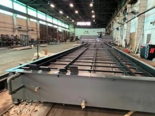 Lot 2020 2020 10 X 60 LONE STAR COMMANDER III CNC PLASMA OXY FUEL TABLE PIPE CUTTING AND STEEL BEAM MACHINE