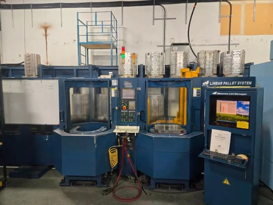 Lot 210 2009 MATSUURA PC-52 LINEAR PALLET SYSTEM