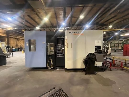 Lot 621 2007 DOOSAN HP 5100 HORIZONTAL MACHINING CENTER