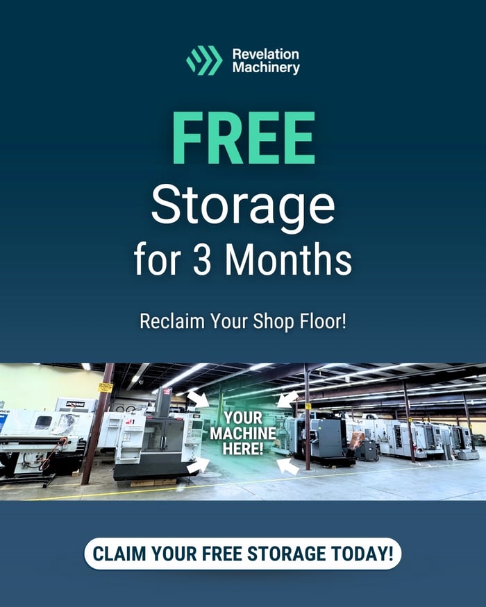 Free Storage + Unloading - Revelation Machinery